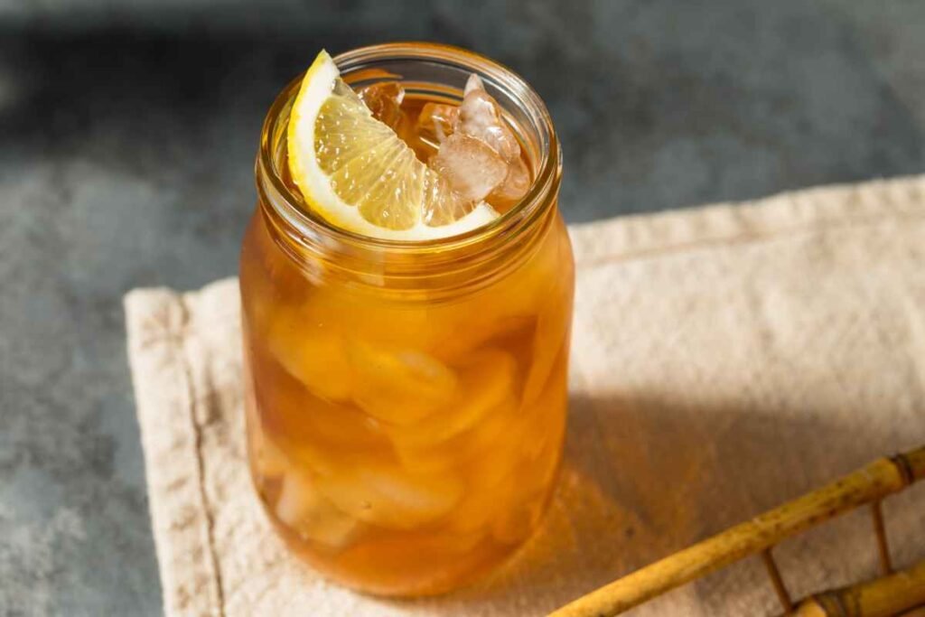 Lemon tea menyegarkan