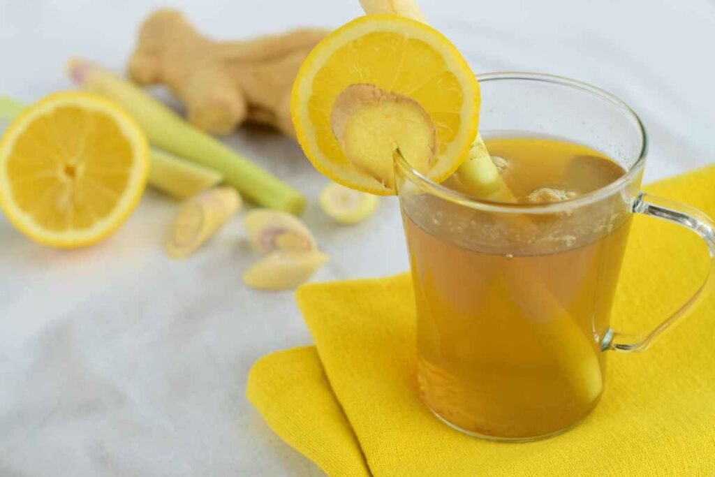 Lemon tea organik
